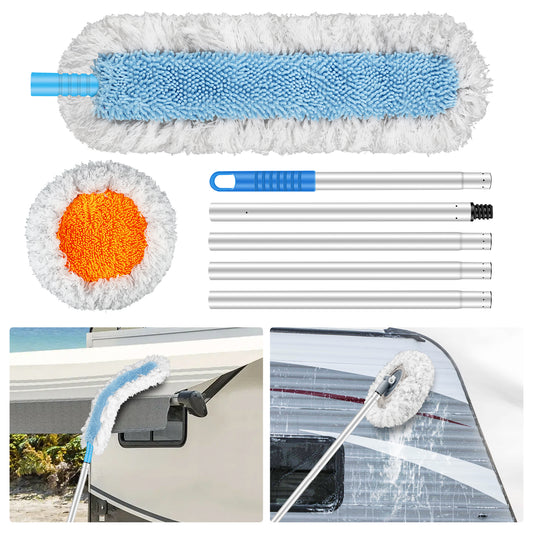 Hifor RV Wash Brush (2 Brush Heads)