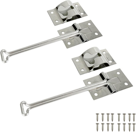 Rv Door Holder, 6 inch (304 Stainless Steel , 2 Pack)