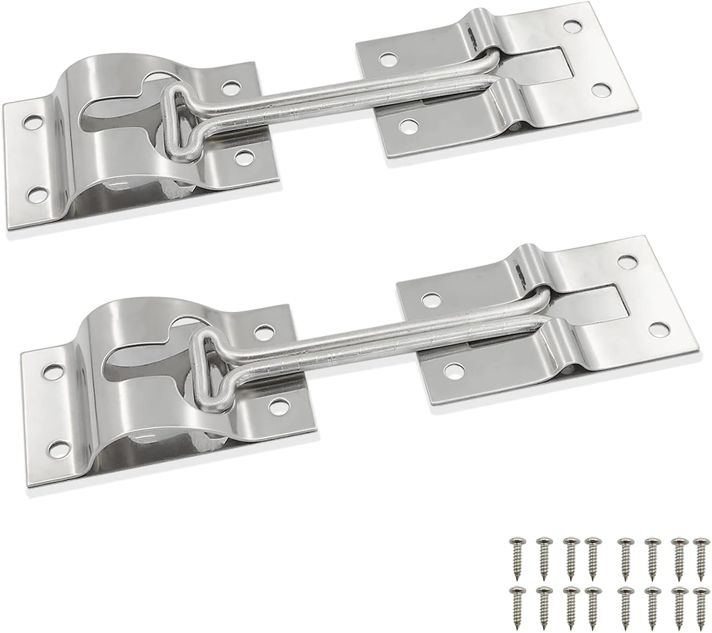 Rv Door Holder, 6 inch (304 Stainless Steel , 2 Pack)