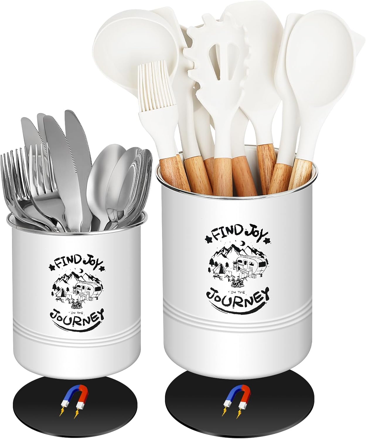 Magnetic RV Utensil Holder (2 Pack)